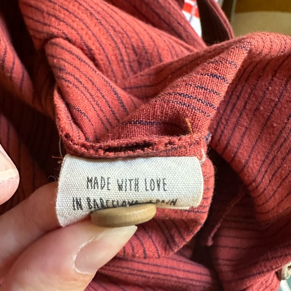 Heinui Sammo Jumpsuit - Vermilion Indigo Stripe - Picture 10 of 13